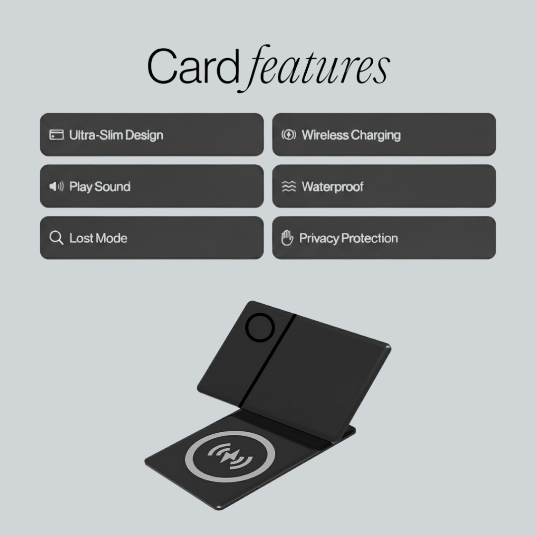 The Locatr Signature Tracking Card