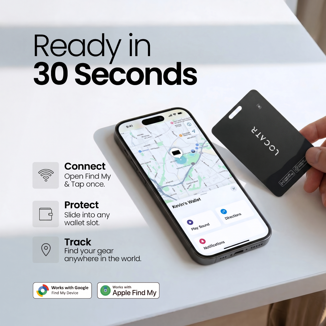 Signature Tracking Card – Locatr