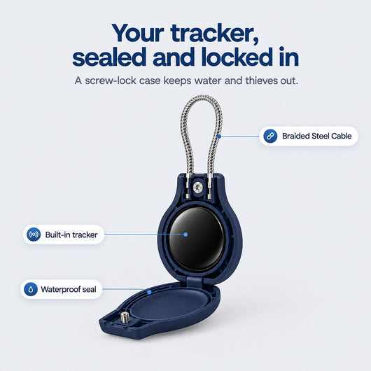 Anti-Theft Trackable Luggage Tag