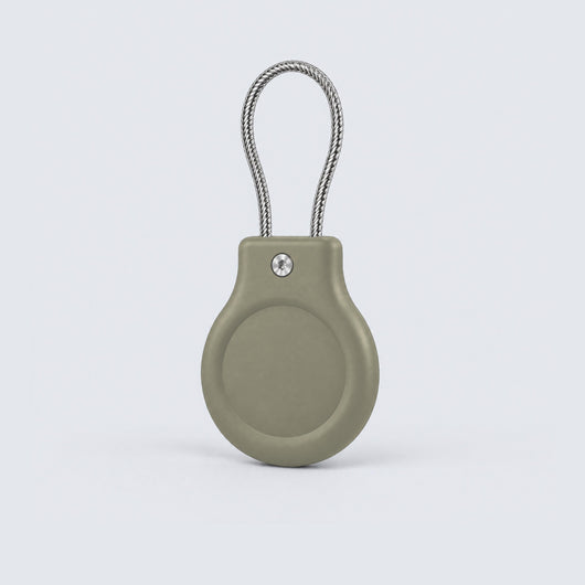 Anti-Theft Trackable Luggage Tag in Khaki Green