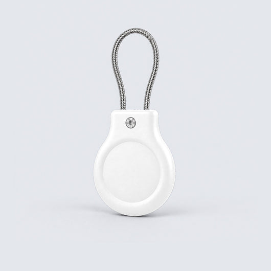 Anti-Theft Trackable Luggage Tag in White
