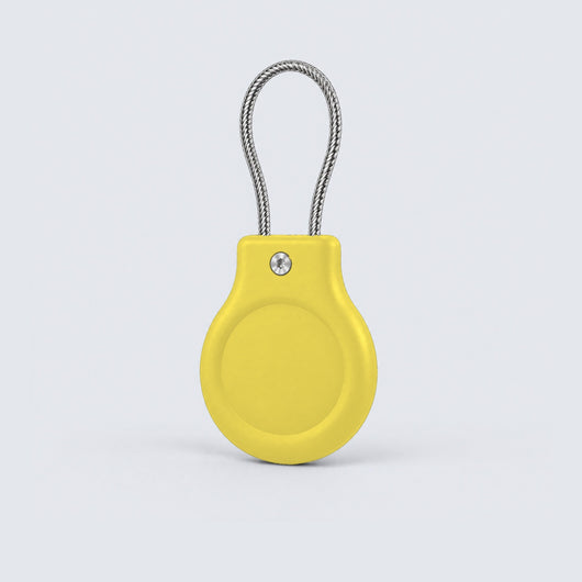 Anti-Theft Trackable Luggage Tag in Yellow