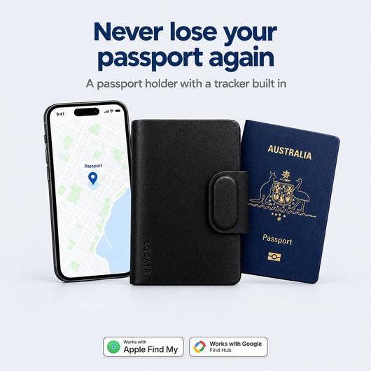 Trackable Passport Holder